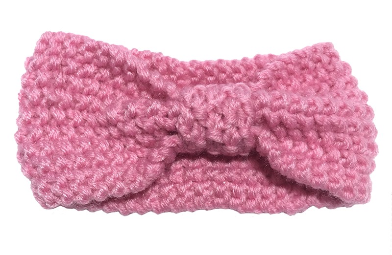 Leuke licht roze baby peuter, haarband. Deze gebreide haarband is ongeveer 8 centimeter breed.
Lekker warm in de winter voor de kleine meisjes. 